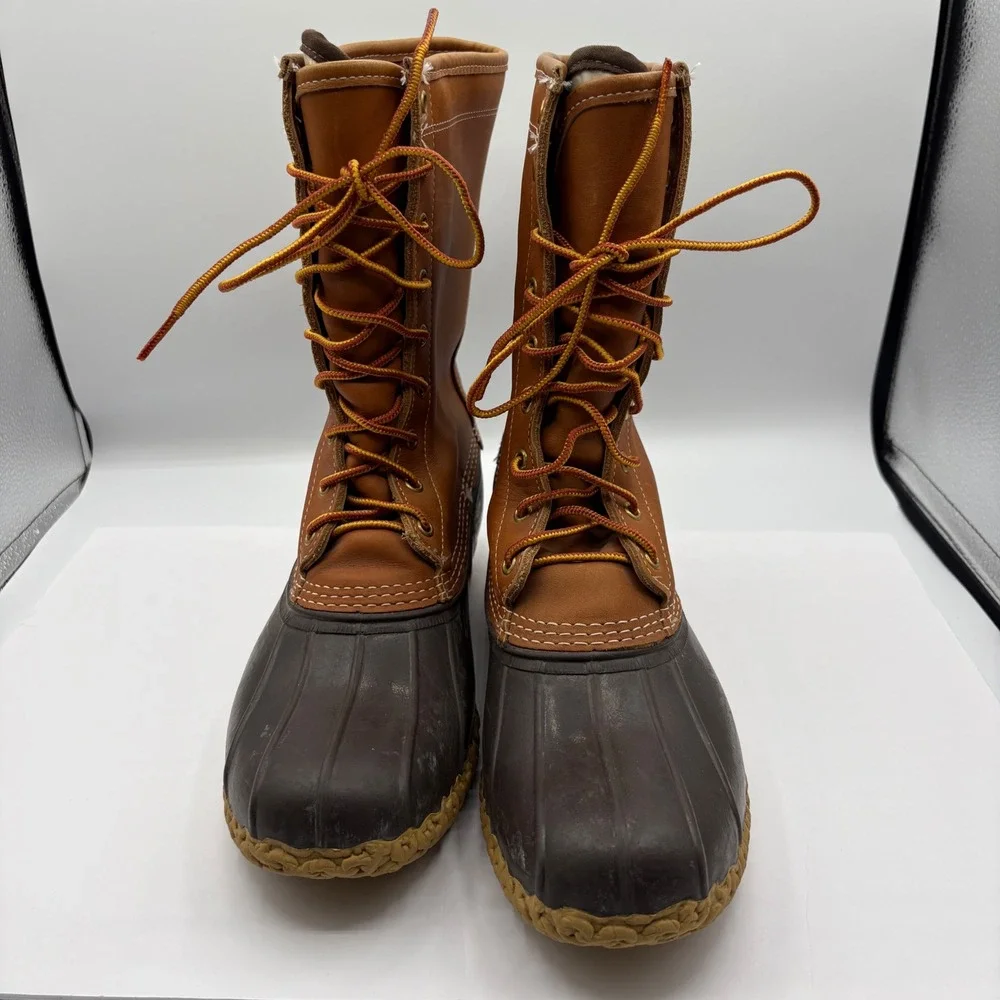 L.L. Bean Bean Boots Mens Size 10 Goretex Waterproof Hunting Outdoor Made USA